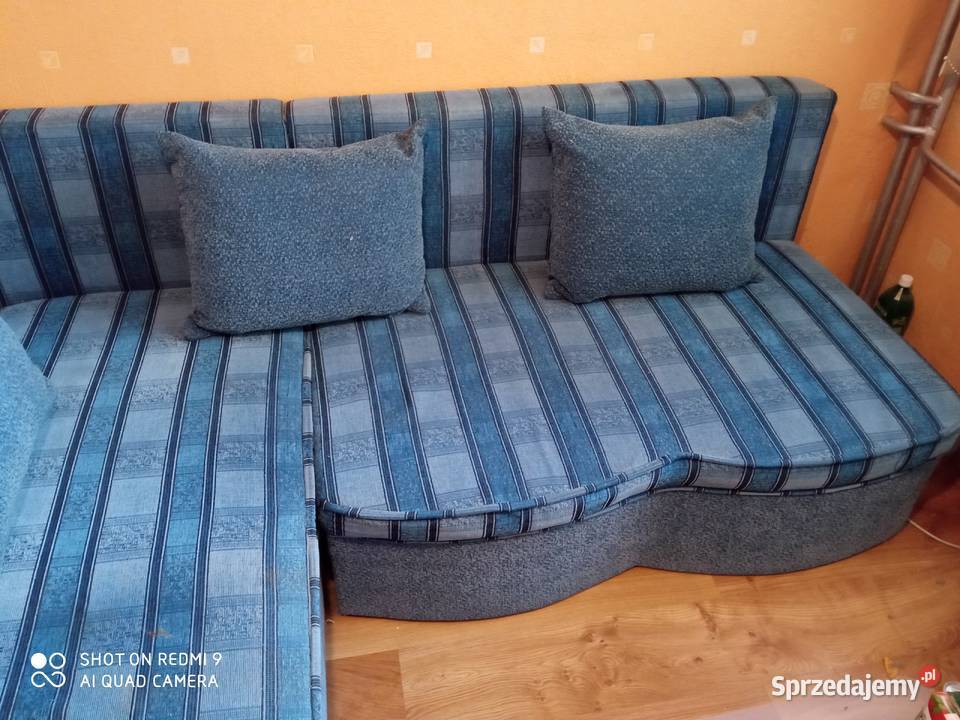 Narożnik z funkcją spania i pojemnikami na 203cm Narożniki Katowice