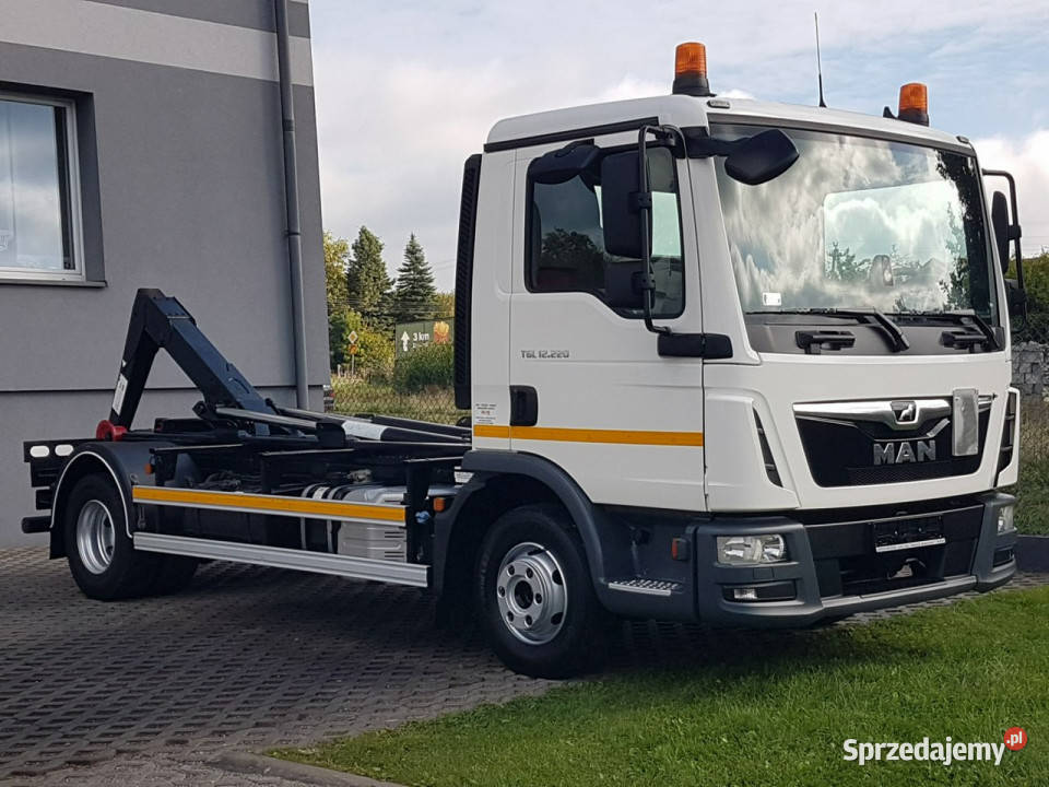 MAN TGL 12220 HAKOWIEC 4x2 KLIMA HAKOWIEC DO