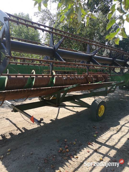 Heder 55 metra John deere 618r Leszno sprzedam