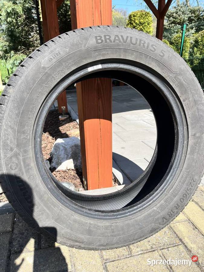 Sprzedam opony letnie Bravurid