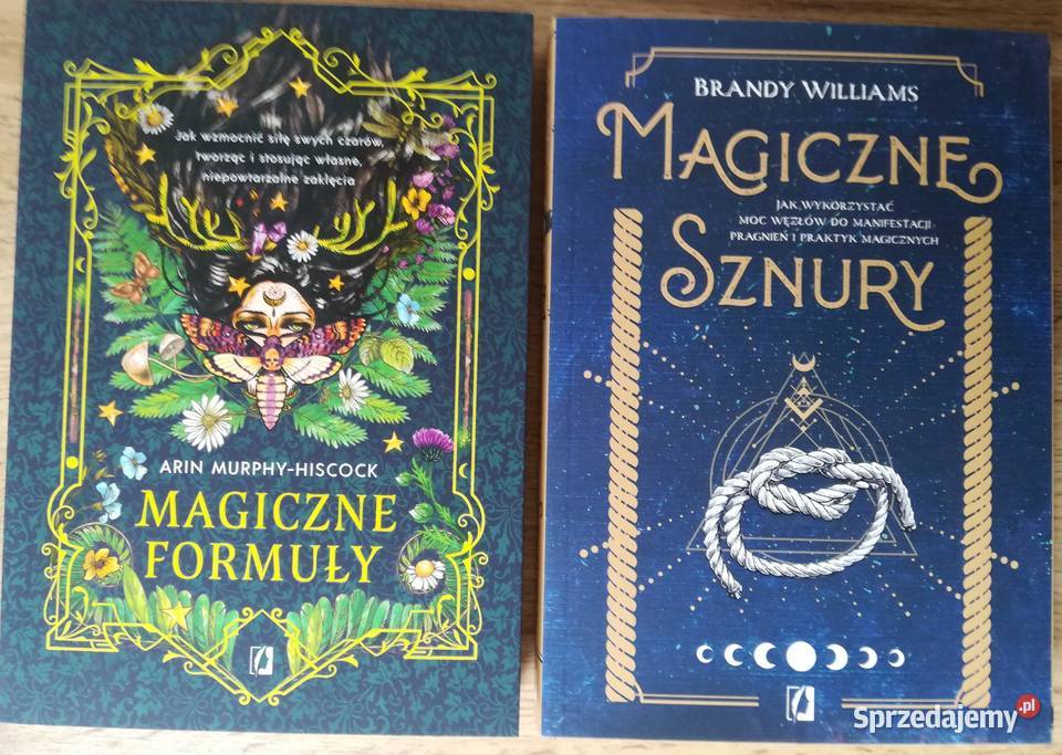 2x książki Magiczne Formuły i Magiczne sznury