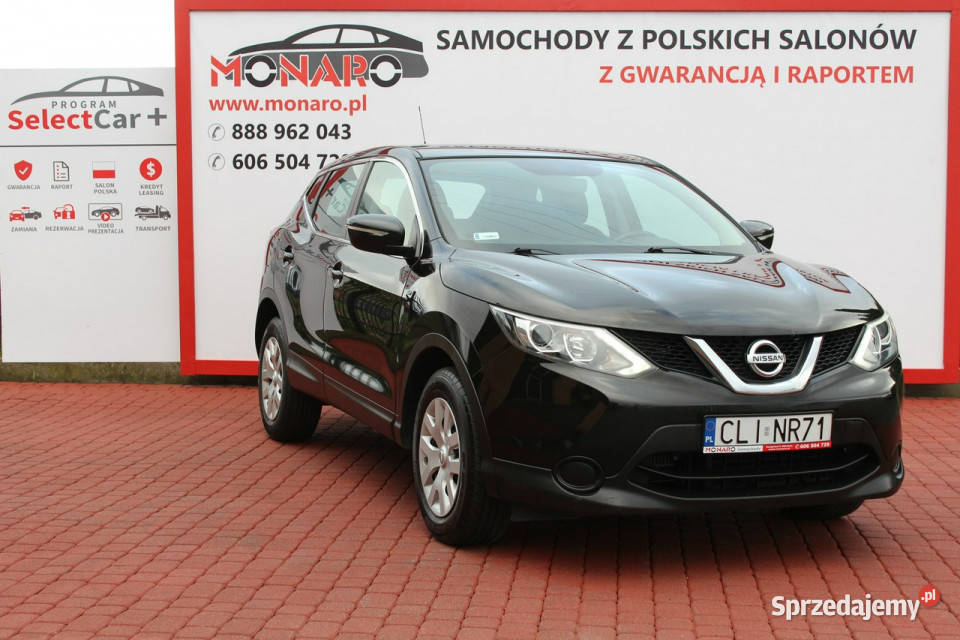 Nissan Qashqai Visia 15 dCi 110 Salon Polska SUV kujawsko-pomorskie Włocławek