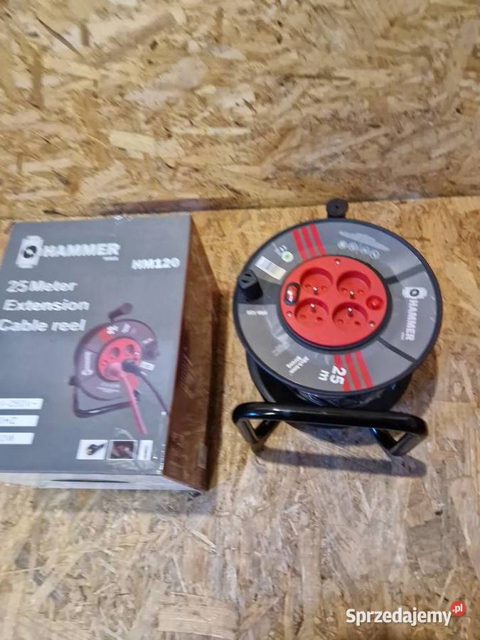 PRZEDŁUŻACZ BUDOWLANY Hammer HM 120 ogrodowy 25M Głogowa sprzedam