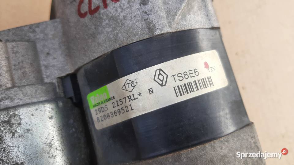 rozrusznik renault 12 clio II fl III oryginał Dębno sprzedam
