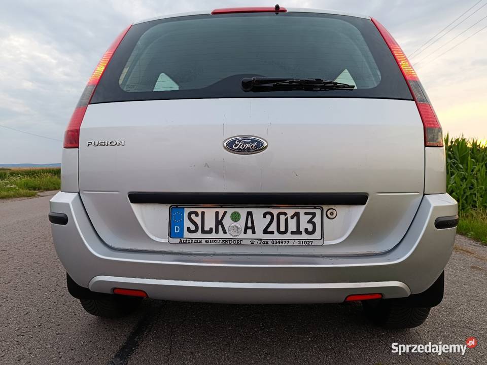 Ford Fusion 14 Duratec 80 144000 z Niemiec 1400cm3 podkarpackie Przeworsk
