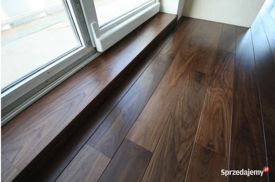 DESKA ORZECH AM kl Premium 16x160x4001800mm Deski podłogowe