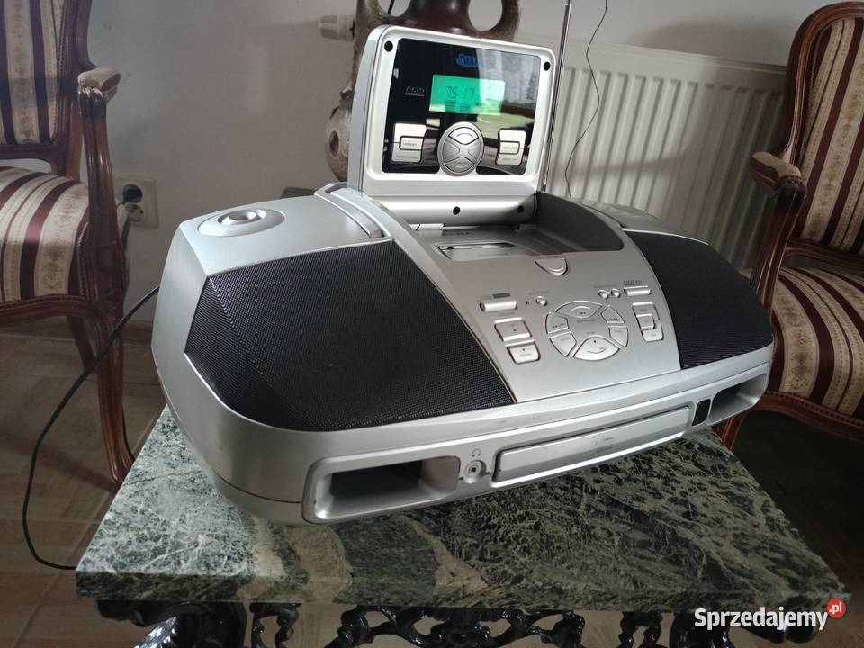 Radiomagnetofon z CD ALBA Boombox Magnetofony Drawski Młyn