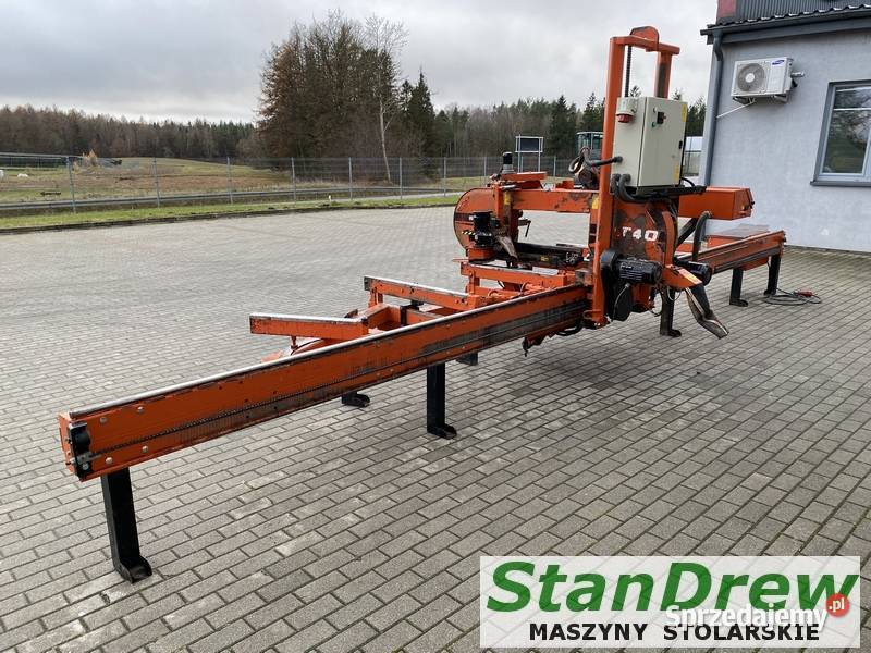 Trak WoodMizer LT40 z hydrauliką i korowarką Biznes i Przemysł Mojusz