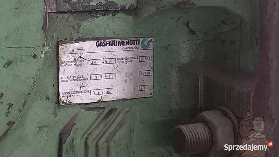 Trak do cięcia granitu GASPARI MENOTTI JUMBO
