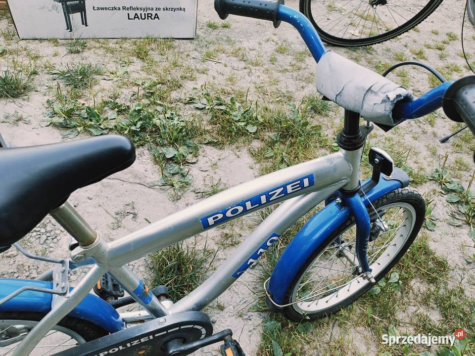 Rowerek dziecięcy na kołach 18 Polizei Chorzów