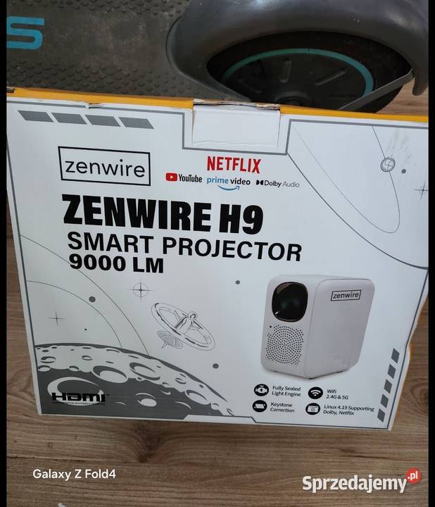 Projektor LED Full HD 4k rzutnik Zenwire H9 wielkopolskie Poznań