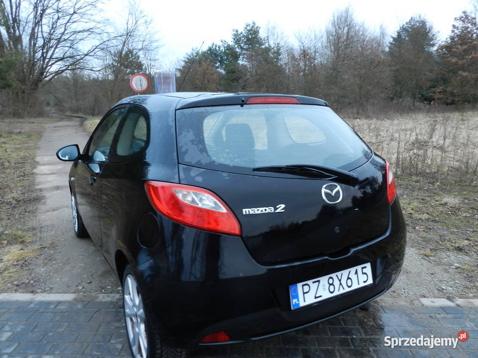 Mazda 2 II BEZ RDZY śliczna niezawodna tania wielofunkcyjna kierownica Puszczykowo sprzedam