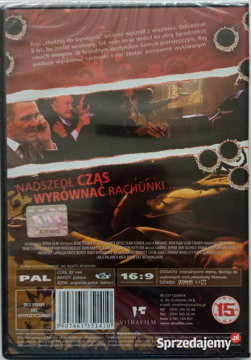 Wrobiony DVD Val Kilmer Gabriel Byrne Patsy Filmy Łódź
