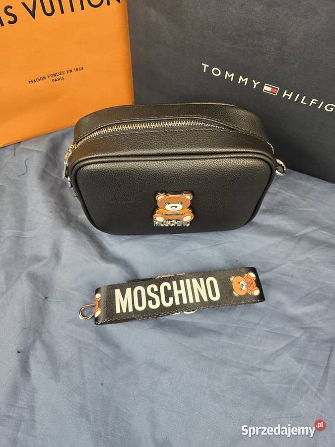 Kuferek moschino z misiem damska premium Wadowice