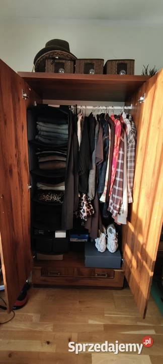 Elegancka szafa dąb rustykalnomiodowy 190x88x58 190cm małopolskie Kraków