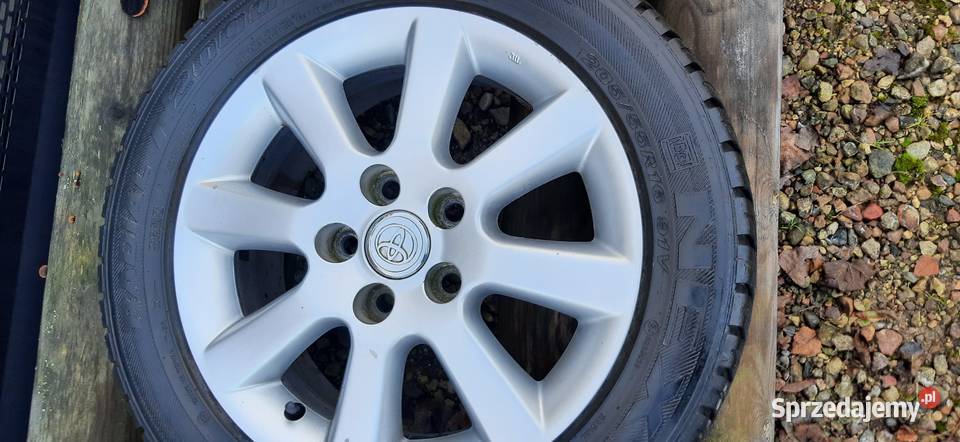 Felgi aluminiowe toyota 16 65 5x1143 426110F0701 Kościerzyna sprzedam