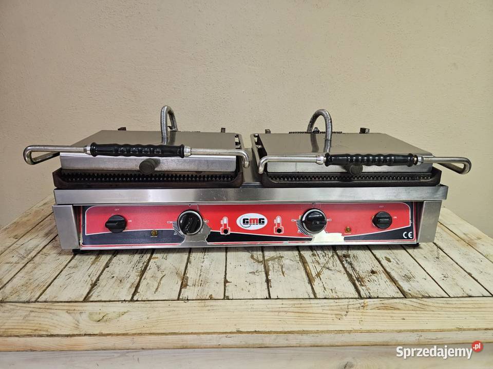 Kontaktgrill podwójny RYFLOWANY GMG Gastronomia Pszczyna