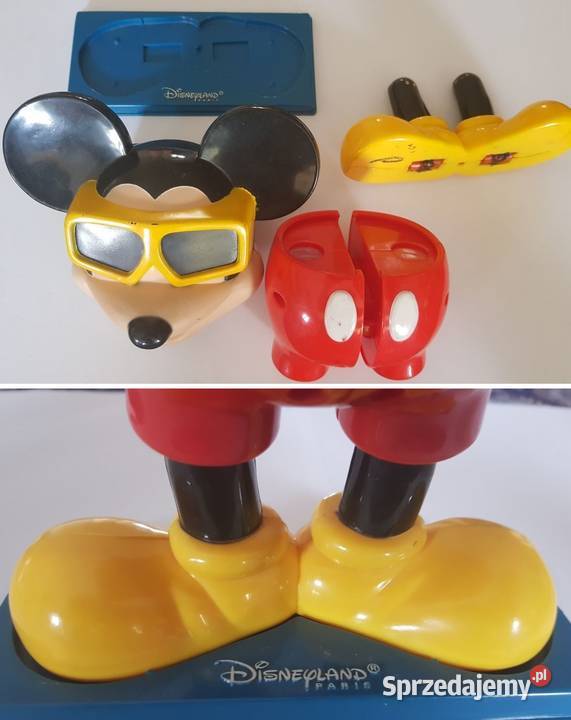 Disney Disneyland Paris lornetka pieczątki Kielce
