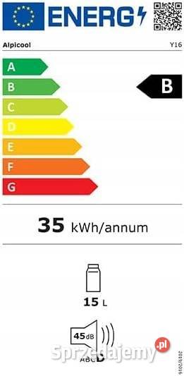 Lodówka turystyczna Alpicool Y16 15L 12V24V 20C Myszyniec
