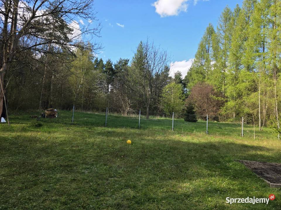 Działka budowlana 1369m2 zabudowana pod lasem 246zł/m2 Kiełkowice