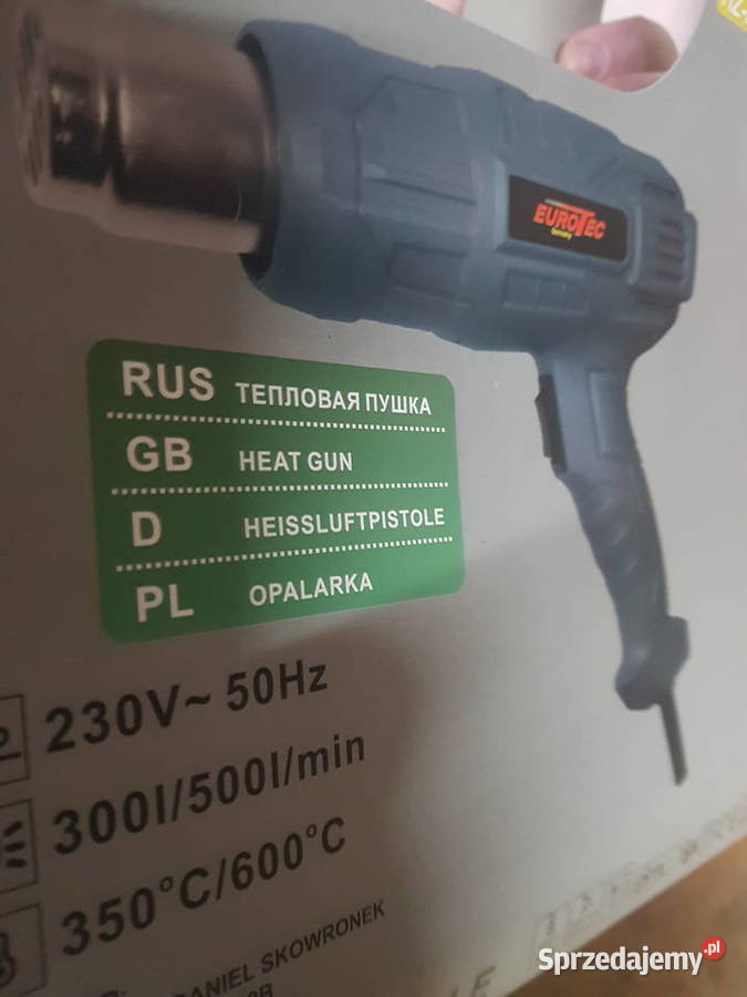 Opalarka elektryczna Eurotec germany 2400 W Głogowa