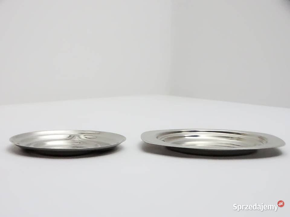 Zestaw talerzy stalowych 2 sztuki kuchenne i Biłgoraj