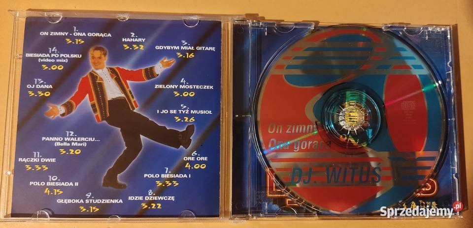 DJ Wituś Piosenki Biesiadne CD że etno/folk sprzedam