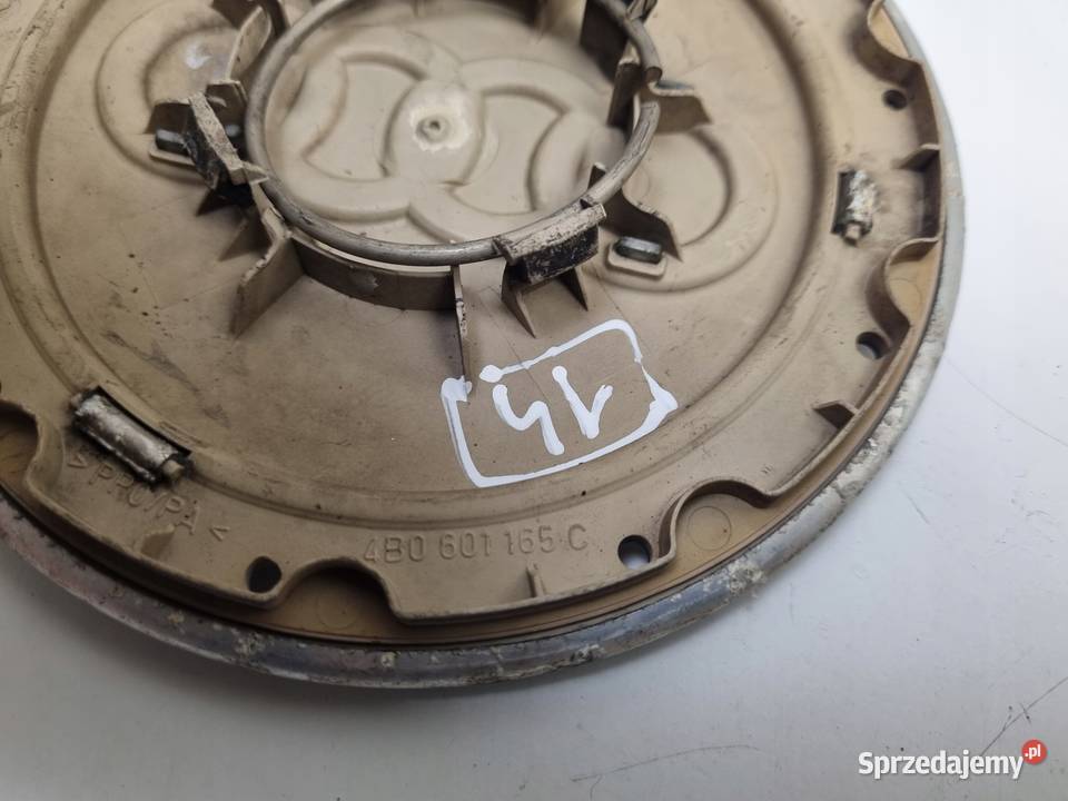 Audi DEKIELEK FELGI Kapsel kołpak 4B0601165C Rudka