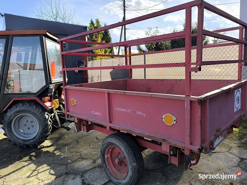 Traktor Elpol K1 z pługiem polskiej Pozostałe podkarpackie Dębica