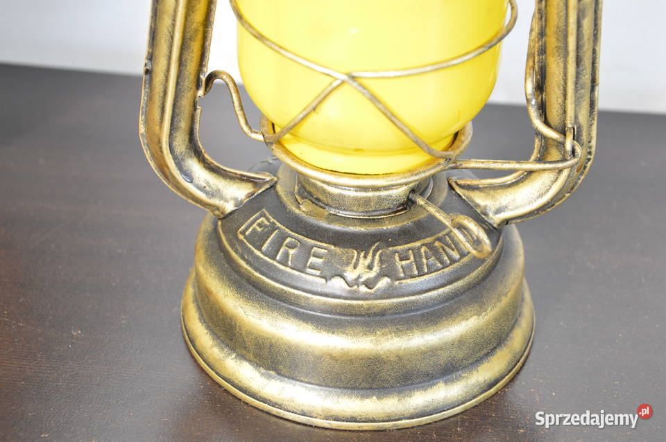 metalowa LAMPA NAFTOWA niemiecka ogrodowa Jastrzębie-Zdrój