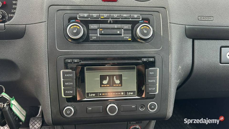 Volkswagen Caddy Super stan TDI Duża Navi Podgrz Gdynia sprzedam