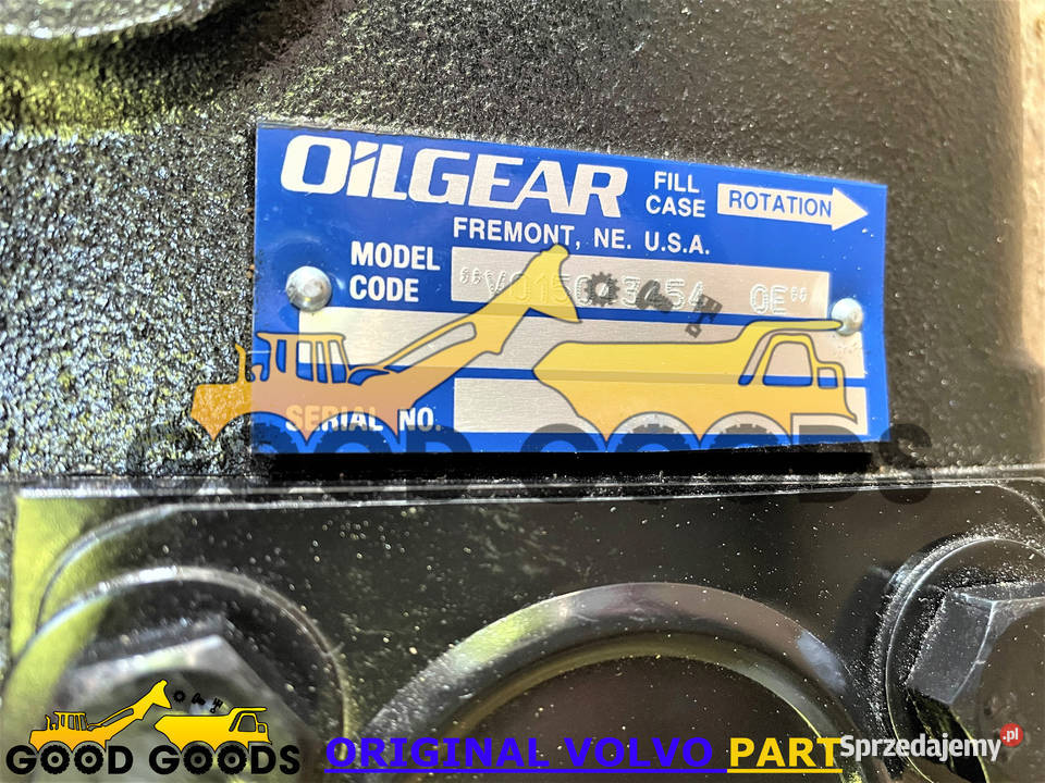 VOLVO POMPA HYDRAULICZNA P1 15043454 11173536 Władysławów