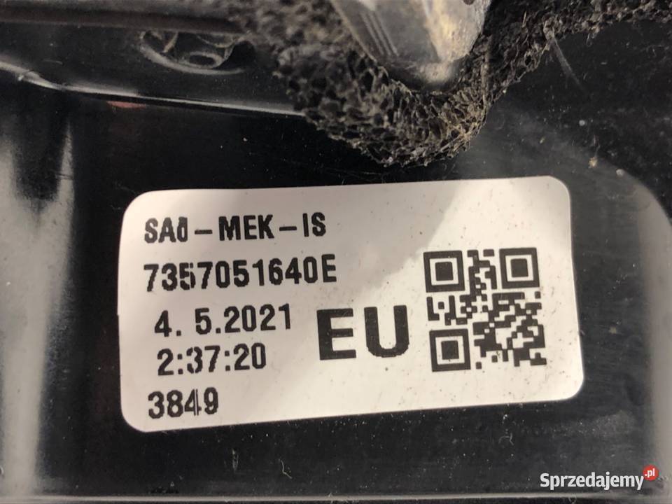 LUSTERKO PRAWY FIAT TIPO SedanLimuzyna NERO sprzedam