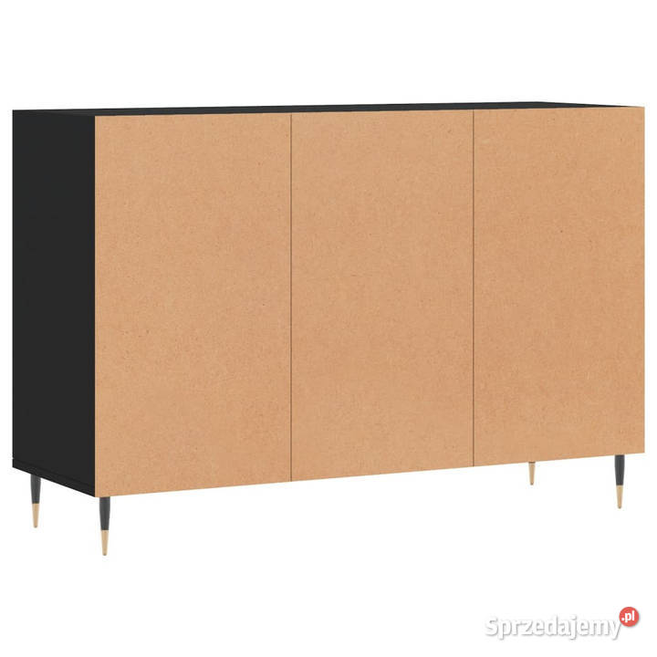 Szafka czarna 1035x35x70 materiał drewnopochodny Warszawa