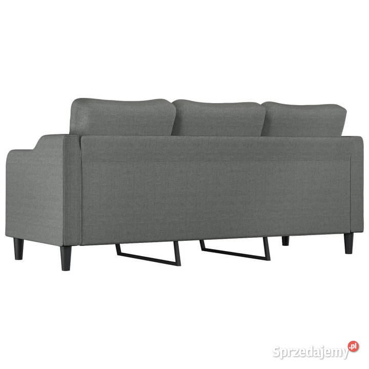 Sofa 3osobowa ciemnoszara 180 tapicerowana Warszawa