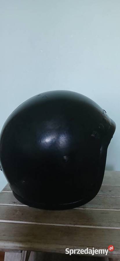 Stary kask motocyklowy z PRL Kaski małopolskie Kraków