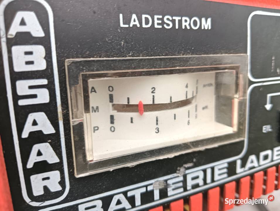 Prostownik ładowarka ABSAAR 6A 12V sprawny dolnośląskie Wałbrzych