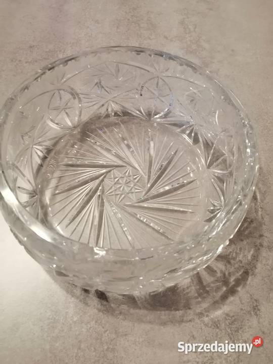 Kryształy popielnice bombonierka talerzyki Chorzów sprzedam