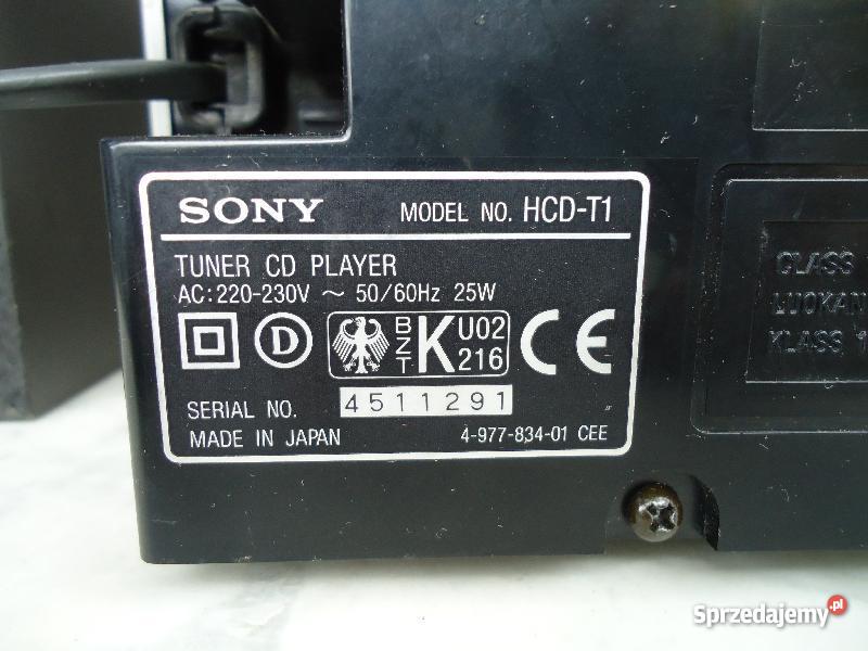 MINIWIEŻA SONY HCDT1 Wieże i miniwieże Nowy Sącz sprzedam