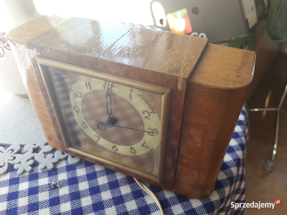 Zegar elektryczny art deco Siemens Warszawa