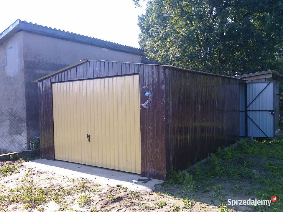 Garaż blaszany 5x5 kolor Olkusz
