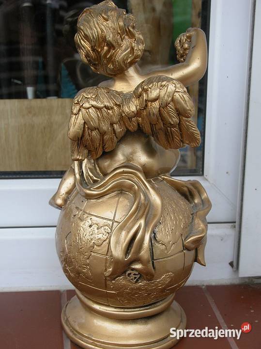 figurka anioł z zegarem adler Gorzów Wielkopolski