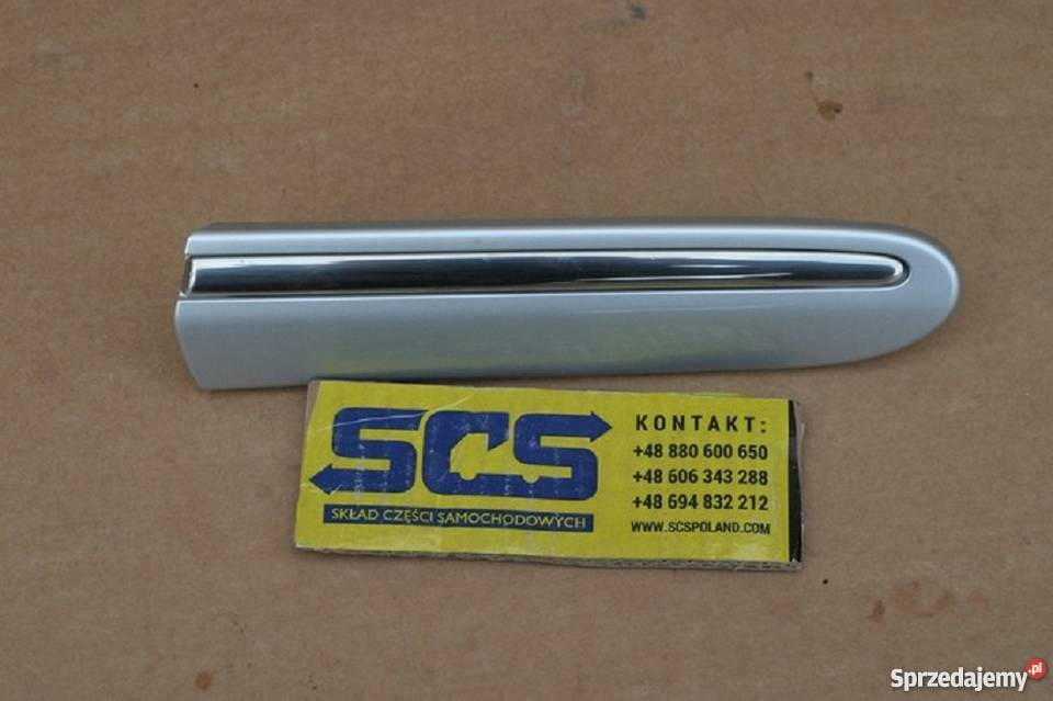 MERCEDES C KLASA W203 LISTWA OZDOBNA BŁOTNIKA Bieleń