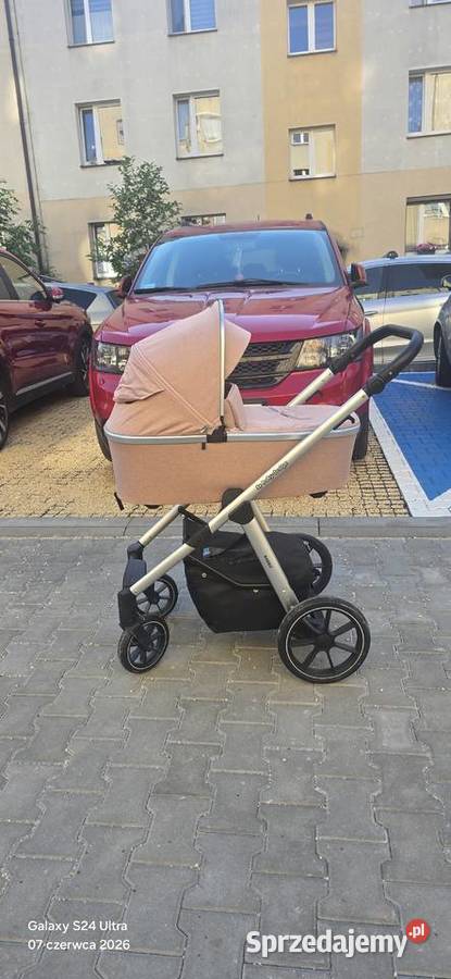 Wózek 2w1 Baby Design Bueno stan bogaty zestaw Rozkładane Wielofunkcyjne Ruda Śląska