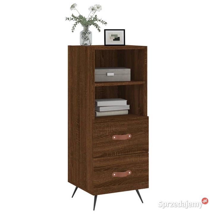 Szafka brązowy dąb 345x34x90 materiał Warszawa sprzedam