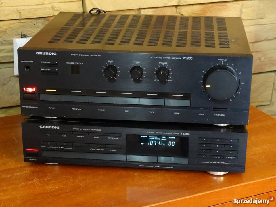 Wzmacniacz i tuner Grundig mocny WYSYŁKA Jasło