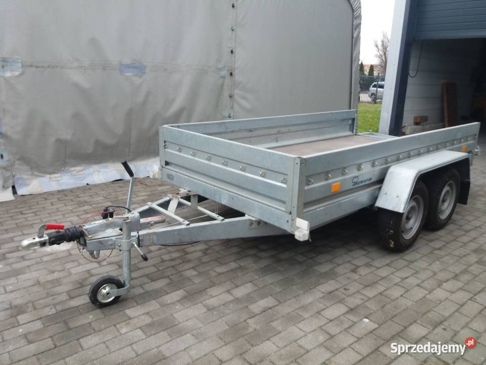 Przyczepa Niewiadów B1430 dwuosiowa DMC1400 Pozostałe pomorskie