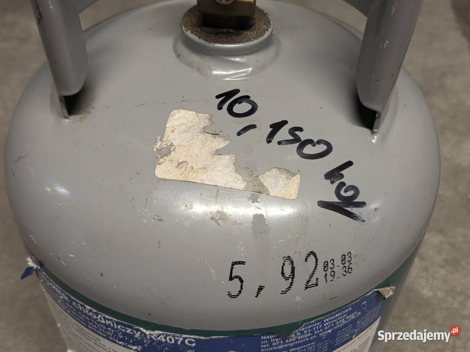 Czynnik chłodniczy R407C butla 10 Wrocław