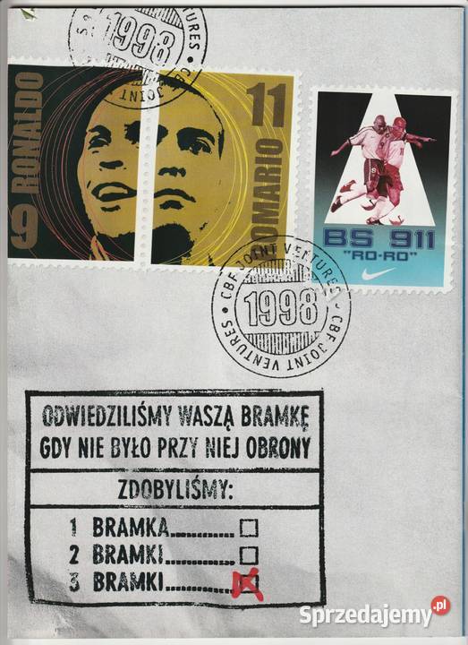 PIŁKA NOŻNA FINALIŚCI MONDIALU 98 MUNDIALU Łódź