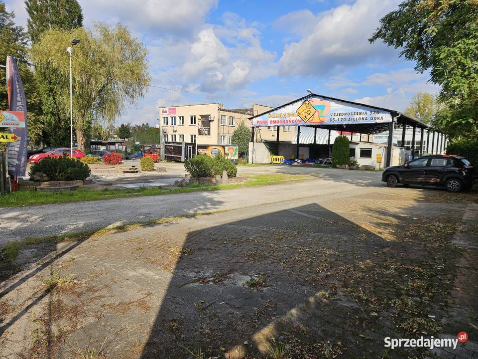 1400m2 Hala wiata grunt dzialka plac lubuskie Zielona Góra